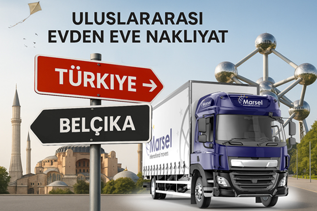 Türkiye Belçika nakliye şirketi.
